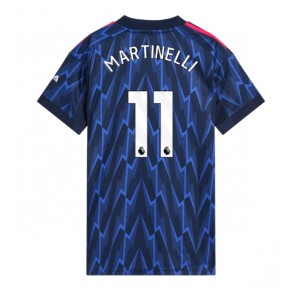 Arsenal Gabriel Martinelli #11 Replika Udebanetrøje Dame 2025-26 Kortærmet